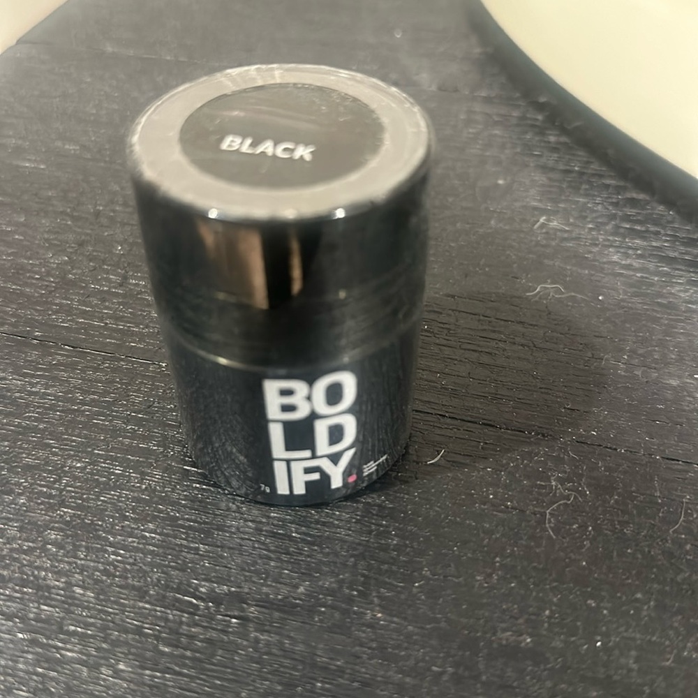 Boldify black   hair powder. Sealed brand new